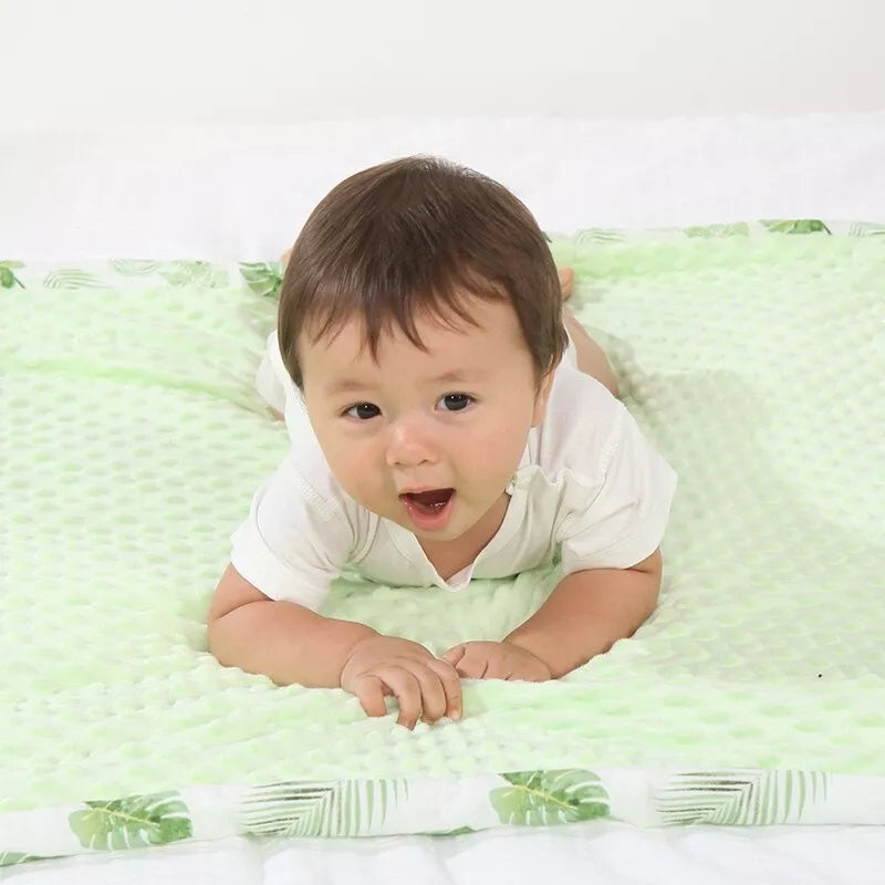 Kuschelige, doppelte Babydecke – Weiche Decke für Säuglinge