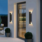 Elegante LED Außenwandlampe – Architektonisches Lichtdesign, Wetterfest
