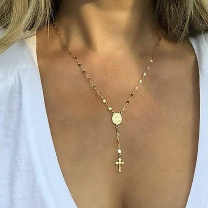 Spiritueller Rosenkranz Halskette – Eleganter Schmuck für jeden Anlass