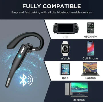 Trucker Bluetooth 5.1 Headset mit Dual-Mikrofon und Geräuschunterdrückung