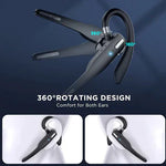Trucker Bluetooth 5.1 Headset mit Dual-Mikrofon und Geräuschunterdrückung