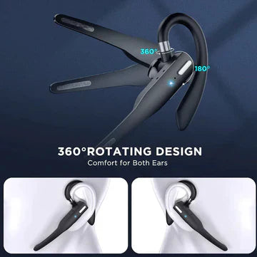 Trucker Bluetooth 5.1 Headset mit Dual-Mikrofon und Geräuschunterdrückung