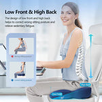 Ergonomisches Sitzkissen mit Memory-Schaum für Komfort