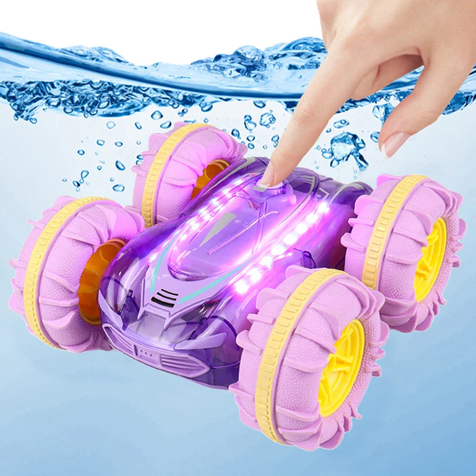 Wasserfestes und robustes Amphibienfahrzeug mit Fernsteuerung