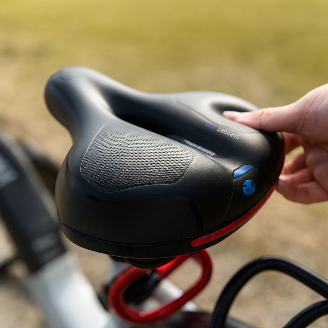Komfortabler Fahrradsattel für Männer und Frauen mit Federung