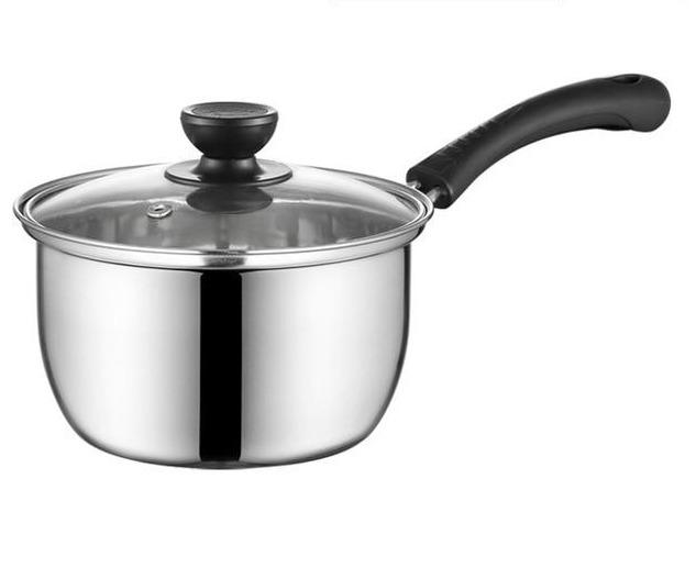Edelstahl-Kochtopf mit Sichtdeckel für vielseitiges Kochen
