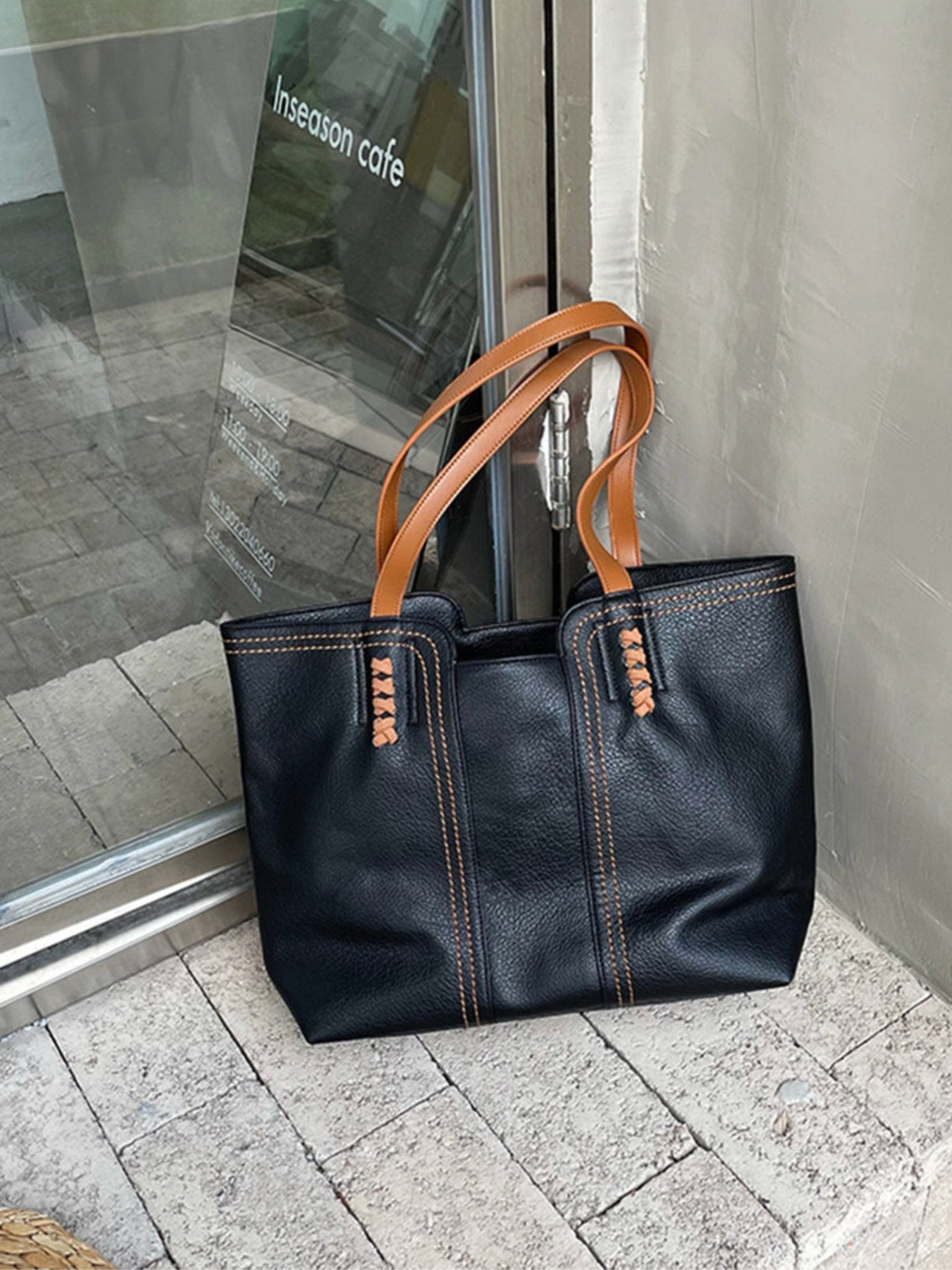 NaturaStyle - Elegant Shoulder Bag in Vintage Look