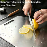 Hygienisches Edelstahl-Schneidebrett für deine Küche