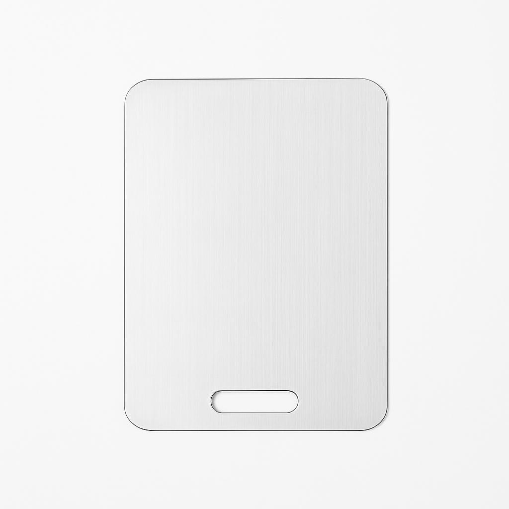 Hygienisches Edelstahl-Schneidebrett für alle Küchenbedürfnisse