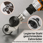 Präziser Metallschneider für Ihre Bohrmaschine – SchneidPro
