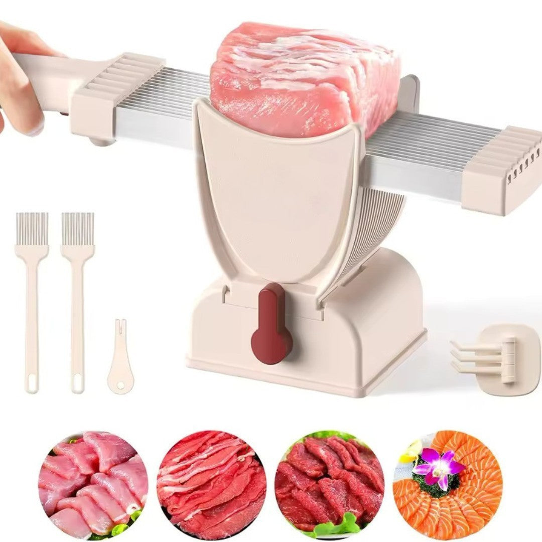 Küchenhilfe für perfektes Schneiden von Fleisch und Gemüse