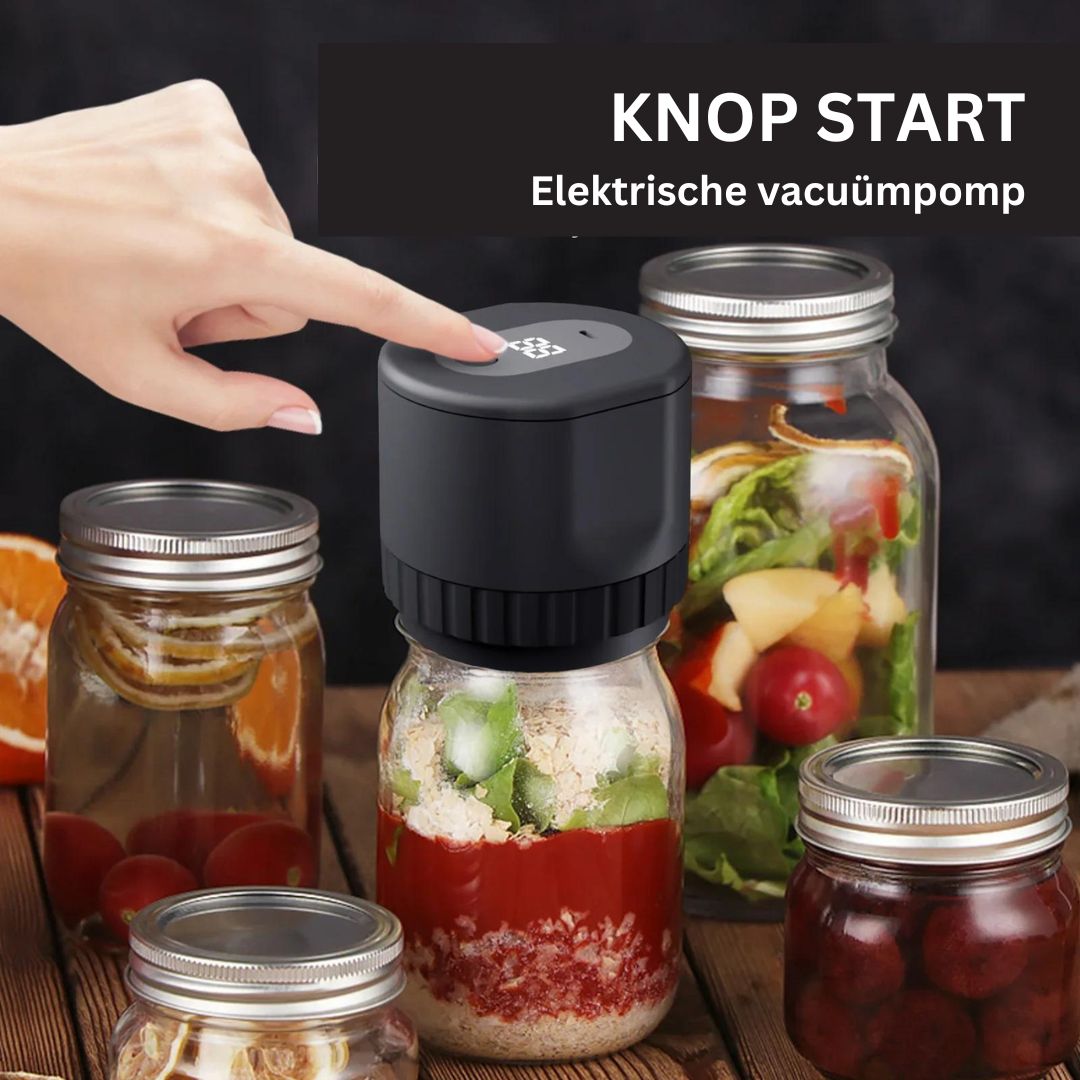 FreshKeeper | Innovative Vacuum Sealer for Glass Containers