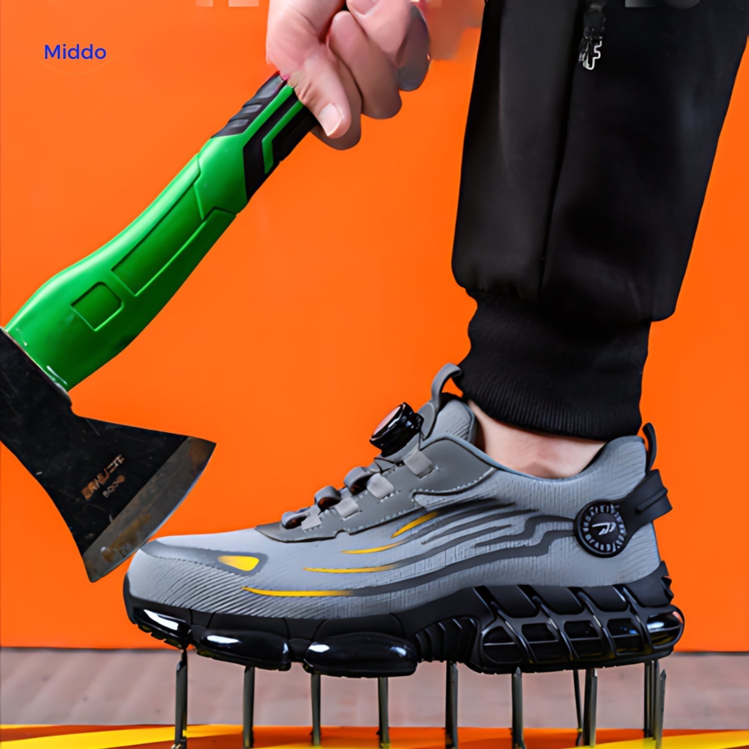 SichereSchritte Safety Shoes | Laceless, lightweight design for maximum comfort