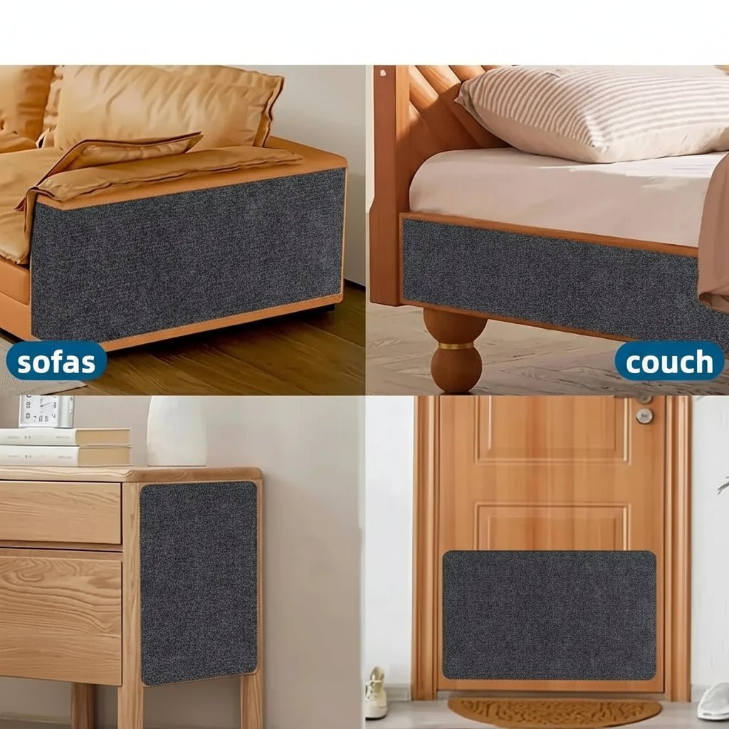 Cat Scratching Furniture Protector Plate - Self-Adhesive Design