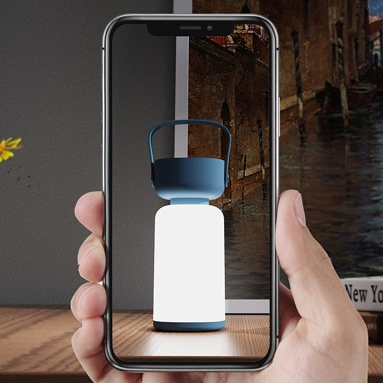 Elegant, portable LED outdoor lamp – Weatherproof and mobile
