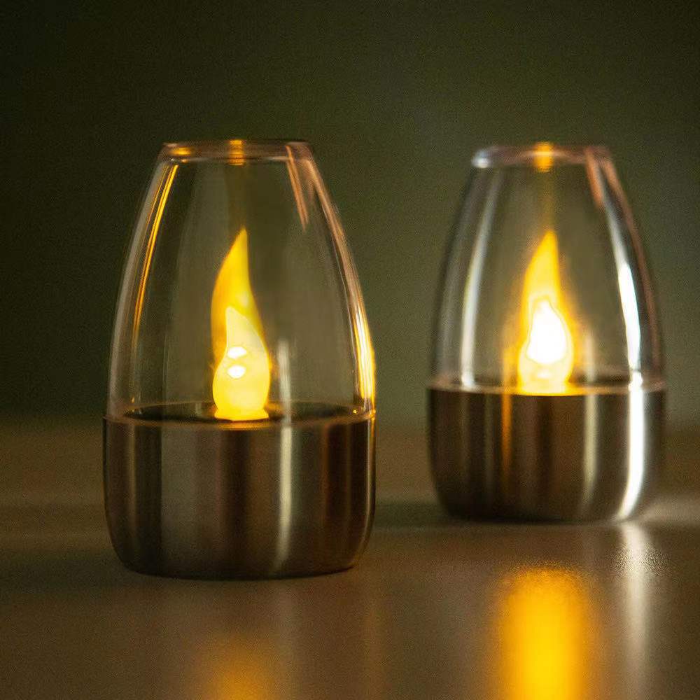 Lumosol Solar LED Candlelight for the Garden – Weatherproof Lighting (Set of 3)
