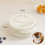 2-in-1 Drainer and Storage Basket – Easy Washing & Storing of Fruits and Vegetables