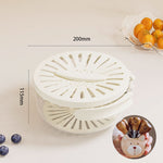 2-in-1 Drainer and Storage Basket – Easy Washing & Storing of Fruits and Vegetables