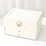 Stylish Multi-Layer Leather Jewelry Storage for Women