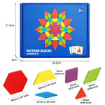 Montessori Puzzle aus Holz – Geometrische Formen für Kinder, 155 Teile