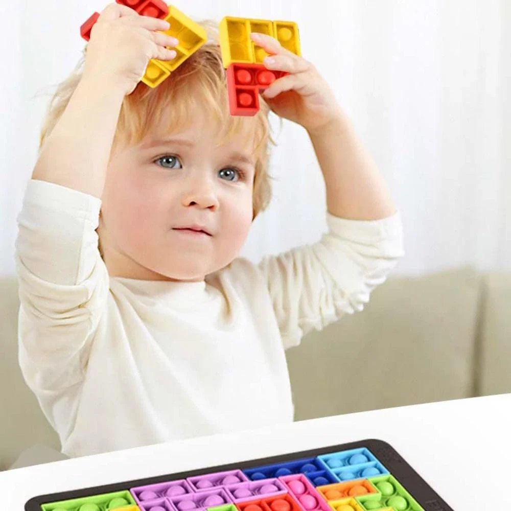 Logikspiel Pop-Block Puzzle – Entspannendes Denkspiel