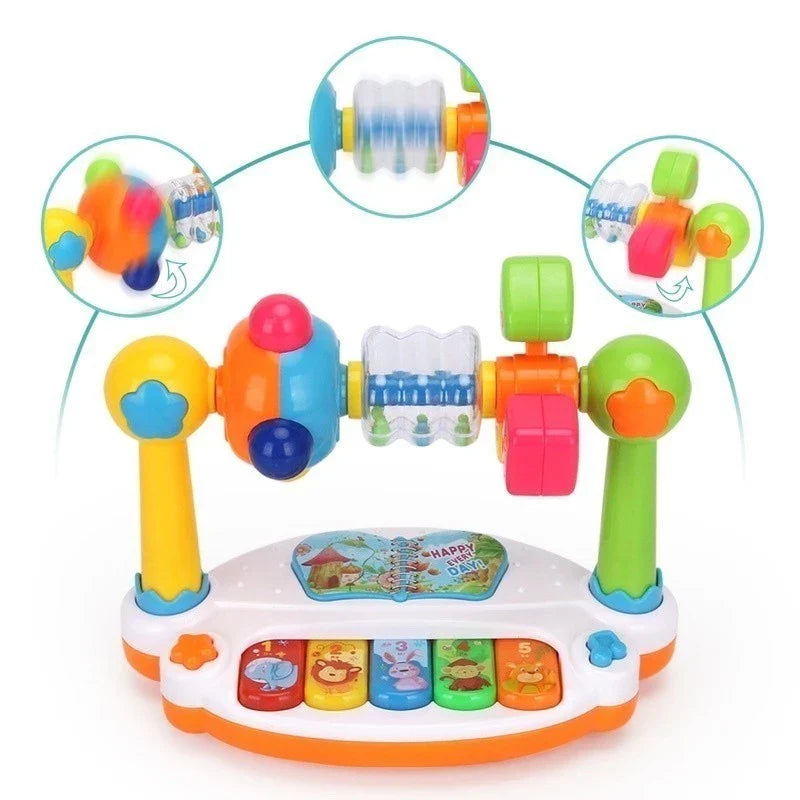 5in1 Lernspielzeug für Babys mit musikalischen Funktionen