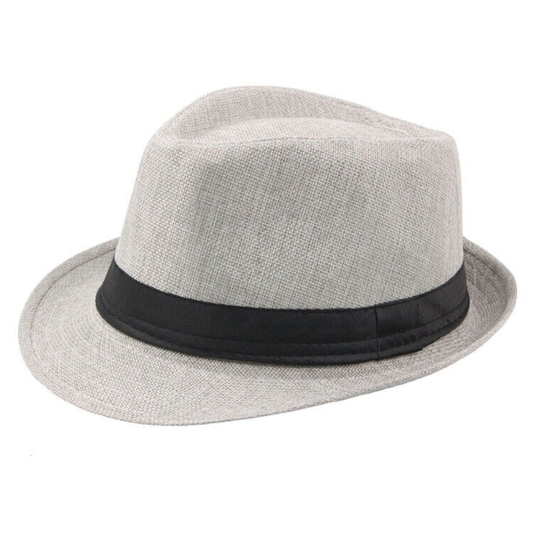 Elegant Linen Hat with Wide Brim for Stylish Occasions