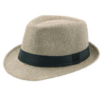 Elegant Linen Hat with Wide Brim for Stylish Occasions