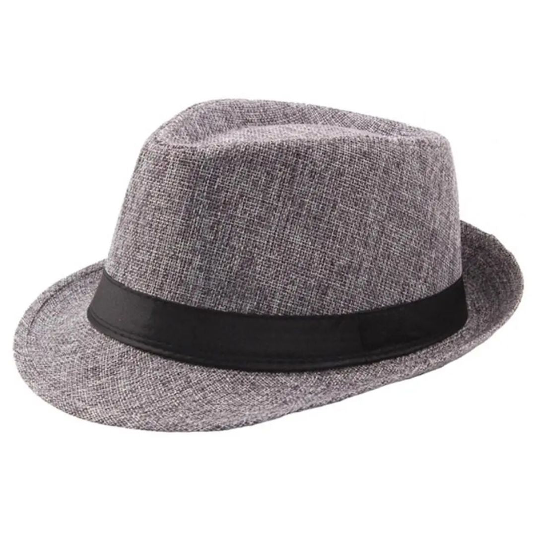 Elegant Linen Hat with Wide Brim for Stylish Occasions