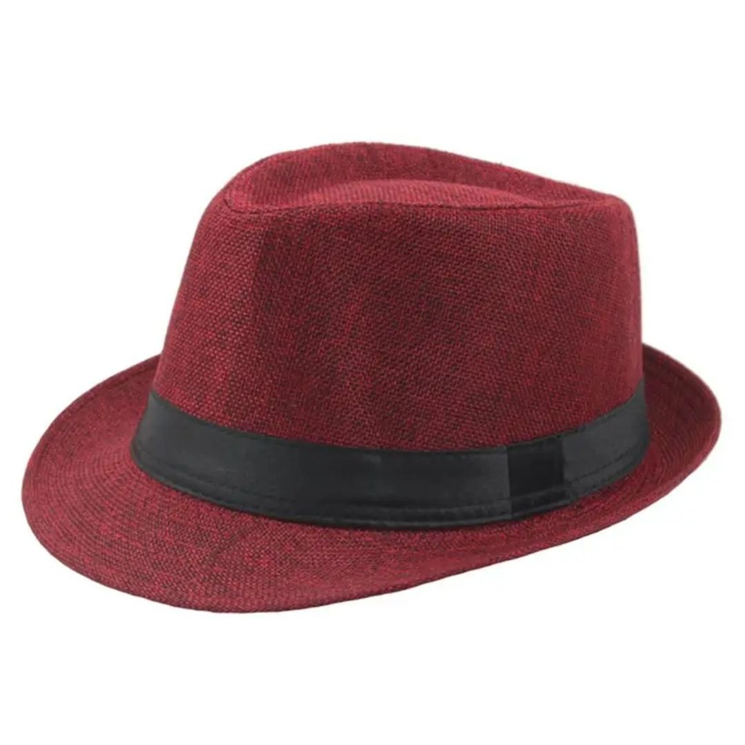Elegant Linen Hat with Wide Brim for Stylish Occasions