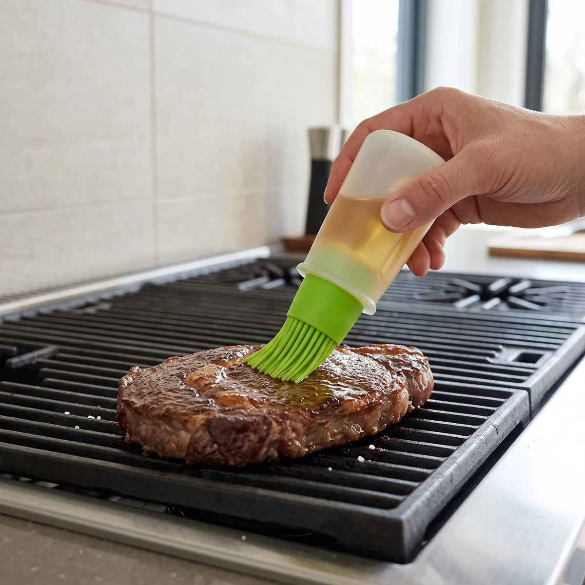 Silicone Baking and Grilling Brush for Kitchen Use