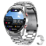 Elegant Smartwatch with Glucose Test and Health Monitoring