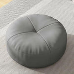 Runde japanische Sitzkissen aus Nappa-Leder im Tatami-Stil