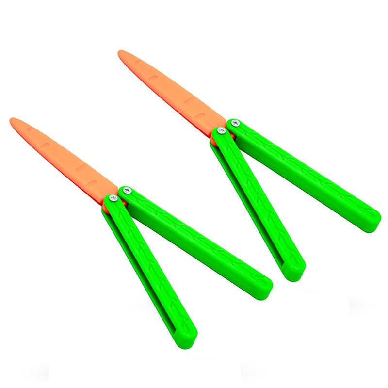 Karotten-Inspirierter Schmetterlingsspielzeug-Messer