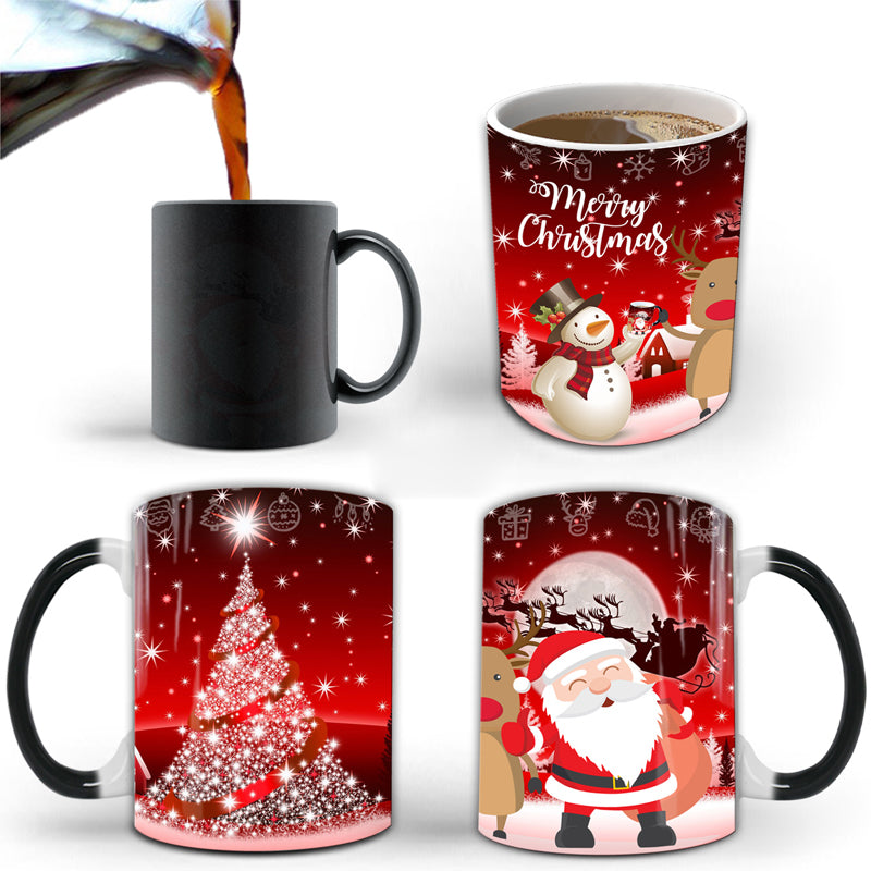 Farbwechselnder Thermobecher für Weihnachten