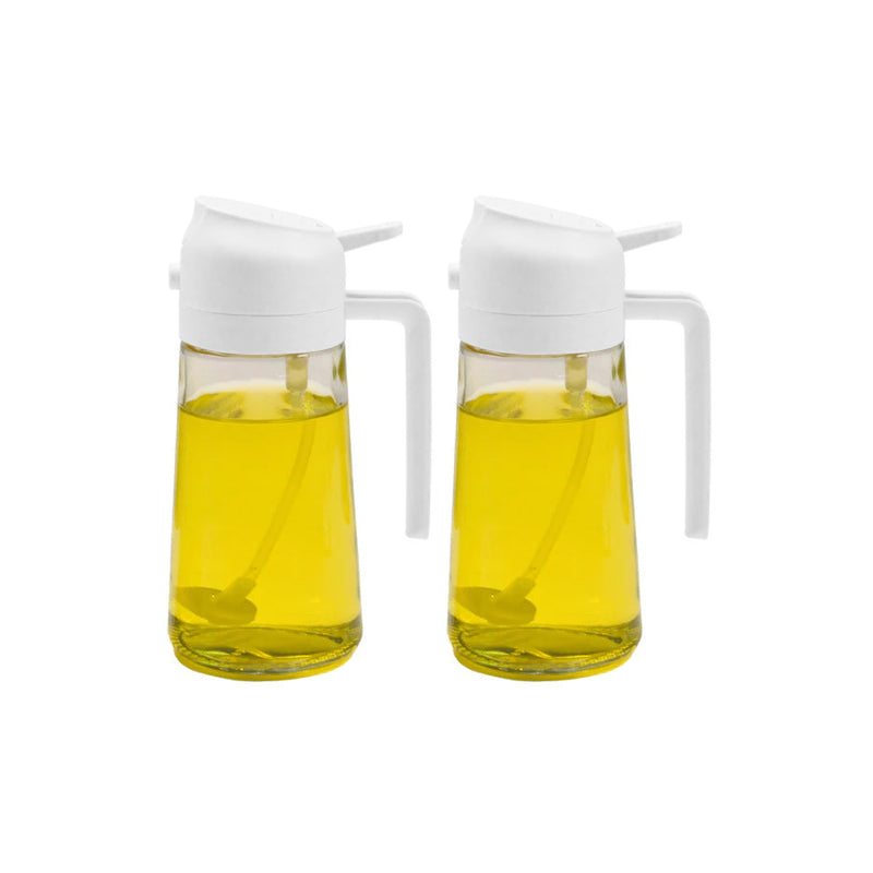 Kompakter 2-in-1 Ölspender und Sprühflasche | OelMaster