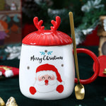 Weihnachtsbecher mit festlichem Design