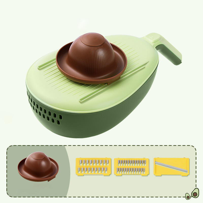 Gemüse Schneidegerät in Avocado-Form