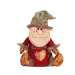 Weihnachtsgeschenkbeutel mit Reißverschlussdesign