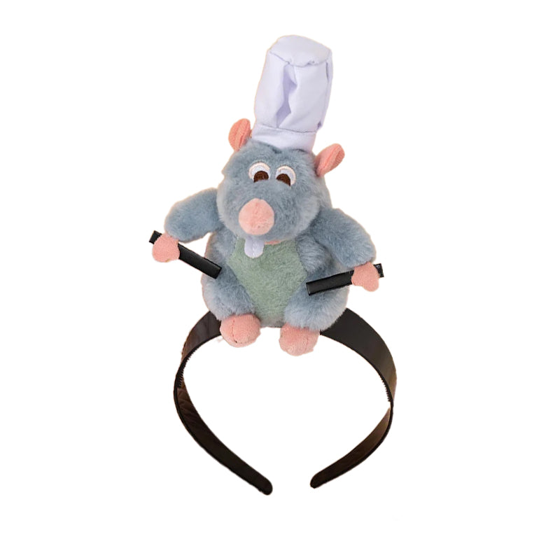 Plüsch-Haarband mit Chef Ratatouille Motiv