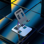 Verstellbarer Handyhalter aus Aluminium für den Schreibtisch