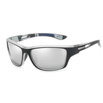 Sportliche Sonnenbrille mit UV400 Schutz und Polarisation