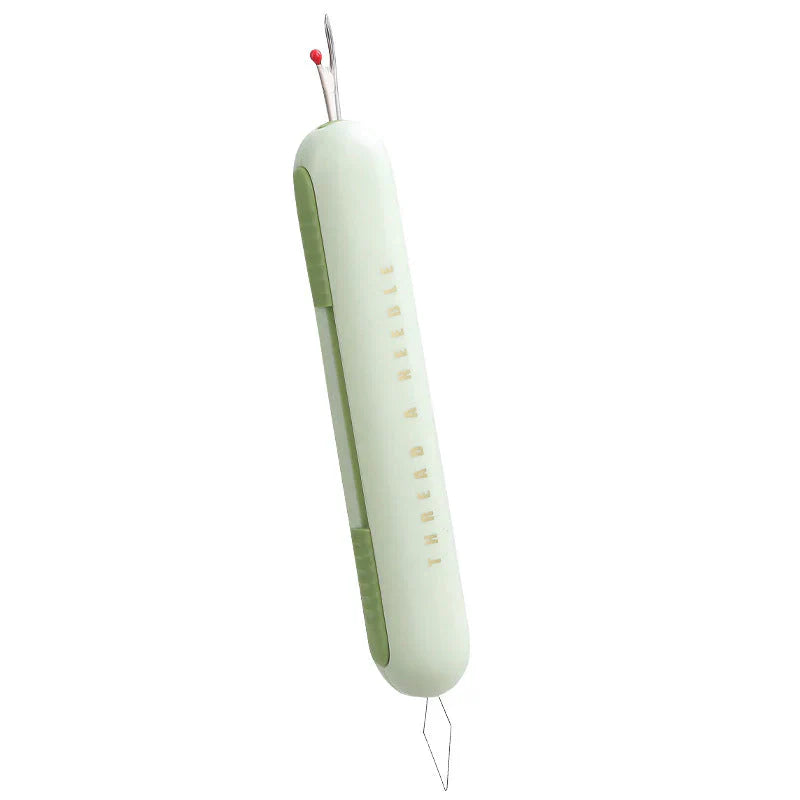 2-in-1 Nähnadel-Einfädler und Nahttrenner