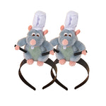 Plüsch-Haarband mit Chef Ratatouille Motiv