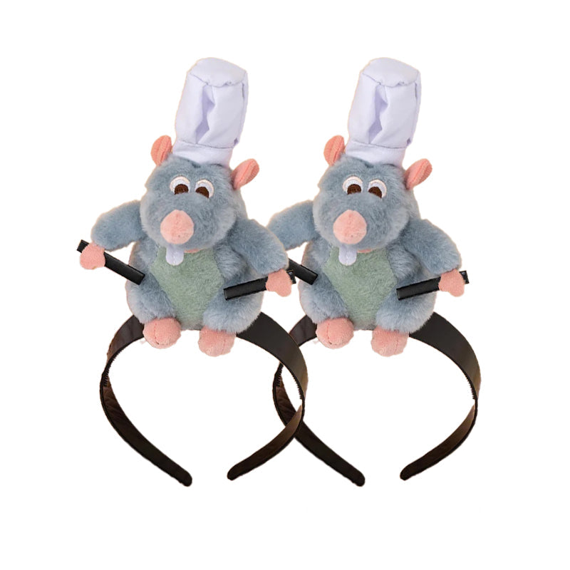 Plüsch-Haarband mit Chef Ratatouille Motiv