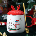 Weihnachtsbecher mit festlichem Design