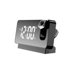 Eleganter Projektionswecker mit LED-Anzeige und Temperaturanzeige