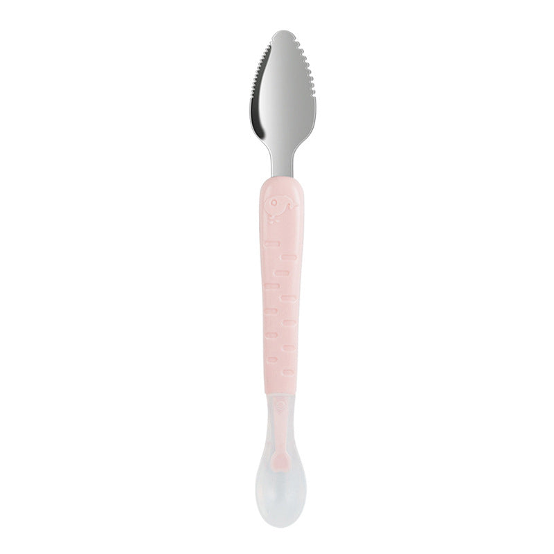 Silikonlöffel für Babys – 2-in-1 Funktion