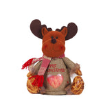 Weihnachtsgeschenkbeutel mit Reißverschlussdesign