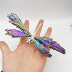 Libelle aus Tourmalin und Kyanit